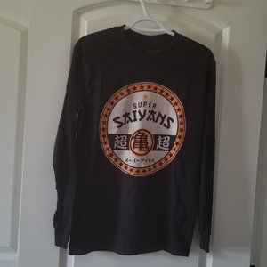 DragonballZ Super Saiyans Long Sleeve Shirt